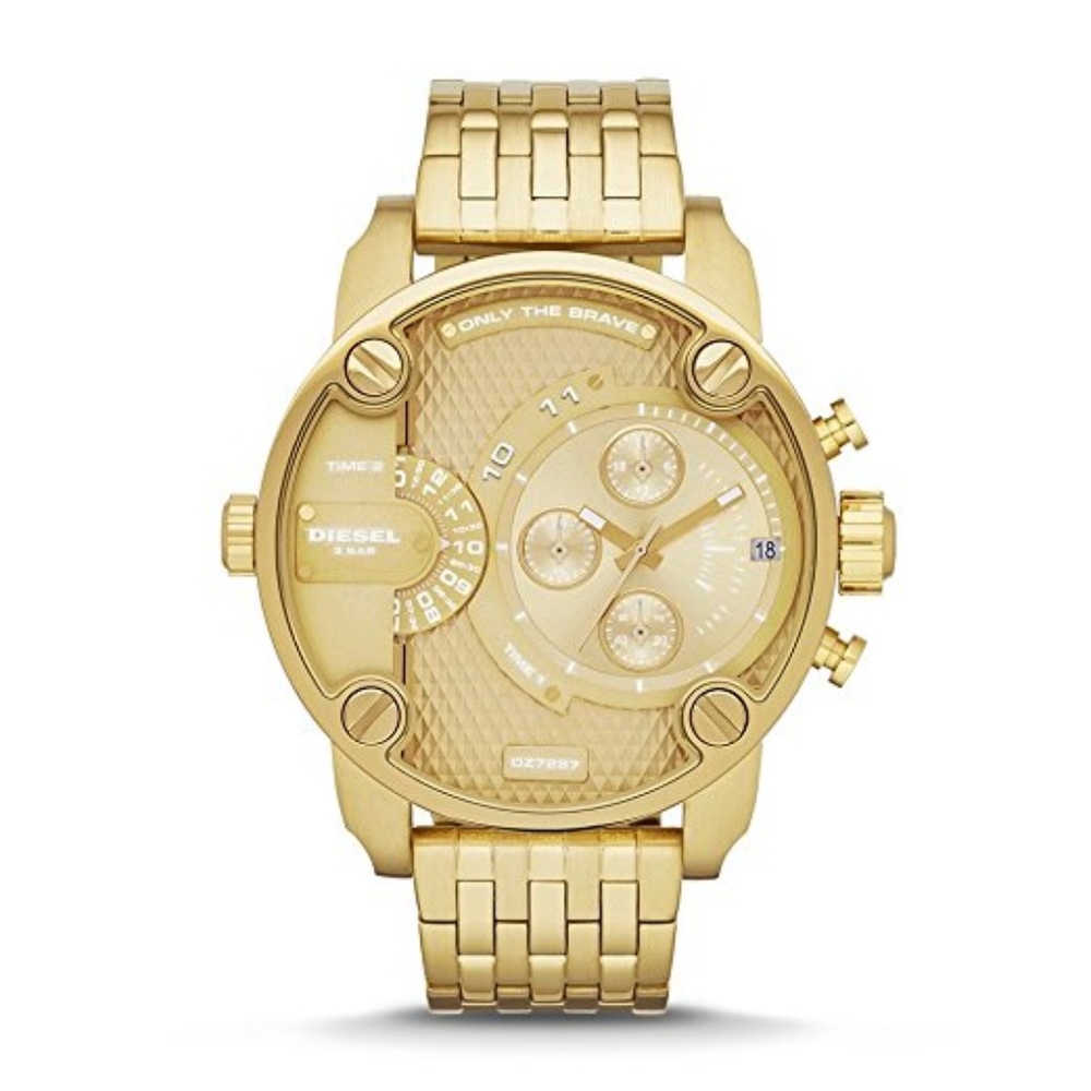 Diesel Men's DZ7287 Little Daddy Gold Watch
